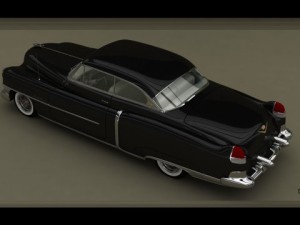 cadillac deville coupe 1953 3D 모델