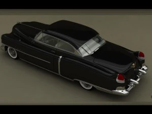 cadillac deville coupe 1953 3D Model