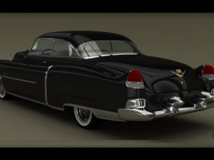 cadillac deville coupe 1953 3D 모델