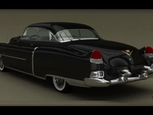cadillac deville coupe 1953 3D Model