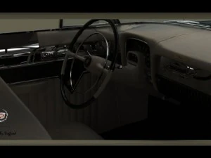 cadillac deville coupe 1953 3D Model