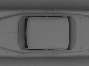 cadillac deville coupe 1953 3D Model