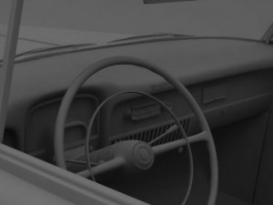 cadillac deville coupe 1953 3D 모델