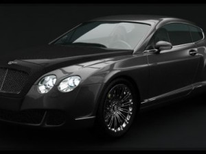 bentley continental gt speed 2008 3Dモデル