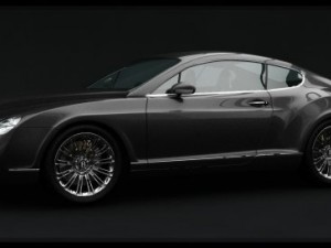 bentley continental gt speed 2008 Model 3D
