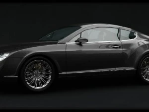 bentley continental gt speed 2008 3D Model