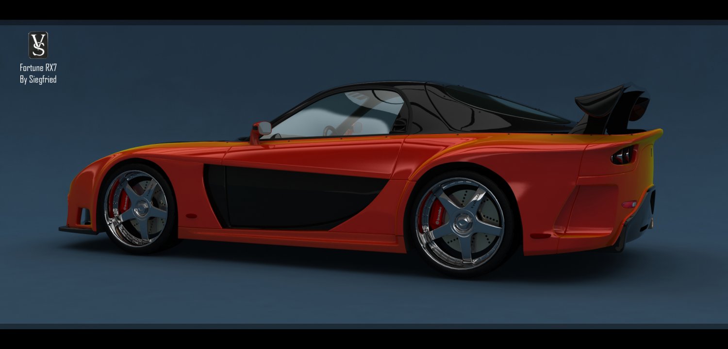 Veilside Fortune Rx7 3dモデル In スポーツカー 3dexport