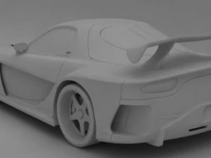 veilside servet rx7 3D Model