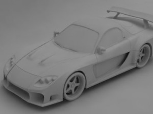 veilside fortune rx7 3D Model