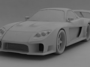veilside fortune rx7 3D Model