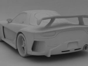 veilside fortune rx7 3D Model