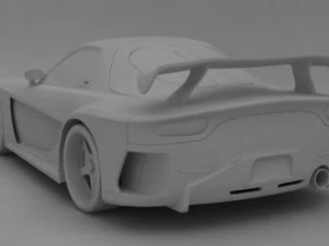 veilside servet rx7 3D Model