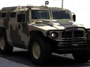 타이거 가즈 2330 3D 모델