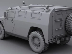 tiger gaz 2330 3D Model