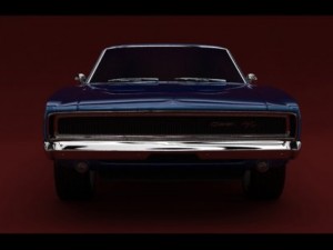 dodge charger rt 1968 Modello 3D