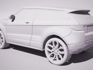 Range rover evoque 2014 3D Model