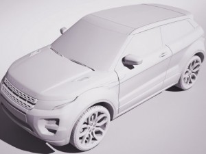 Range rover evoque 2014 3D Model