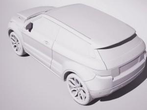 Range rover evoque 2014 3D Model