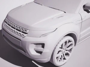 Range Rover Evoque 2014 Modello 3D