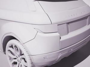 Range rover evoque 2014 3D Model