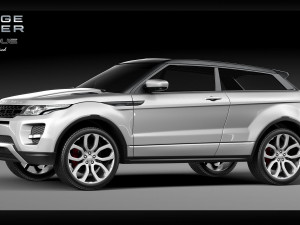 Range rover evoque 2014 3D Model