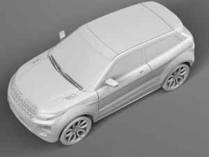 Range rover evoque 2014 3D Model