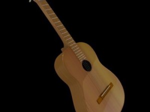 guitar 3Dモデル