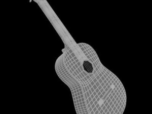 guitar 3Dモデル