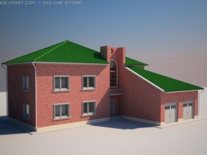 cottage 3D Model
