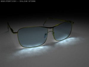 glasses Modelo 3D