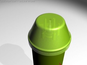izobutan Modelo 3D