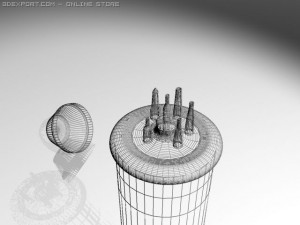 izobutan Modelo 3D