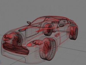 aston martin v8 Modèle 3D
