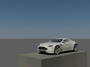 aston martin v8 Modèle 3D