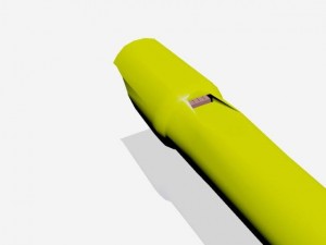 hohner recorder block flute 3D 모델