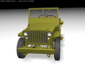 willys mb 3D Модель