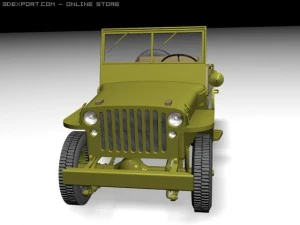willys mb 3D Model