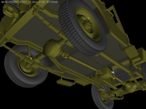 willys mb 3D Модель