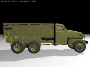 studebaker us6 Modelo 3D