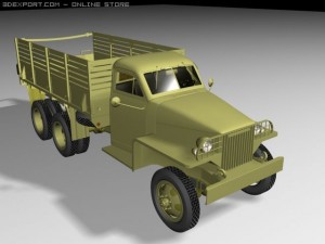studebaker us6 Modelo 3D