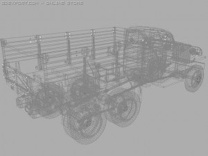 studebaker us6 Modelo 3D