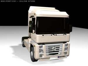 renault magnum 3D मॉडल