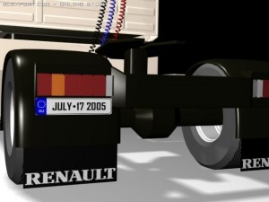renault magnum 3D मॉडल
