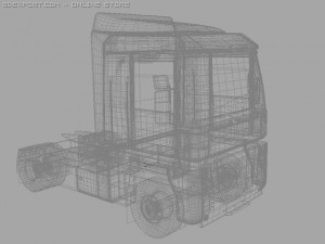 renault magnum 3D मॉडल