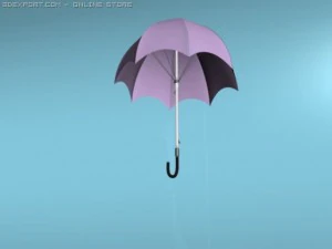 傘 3Dモデル