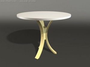 table Modello 3D
