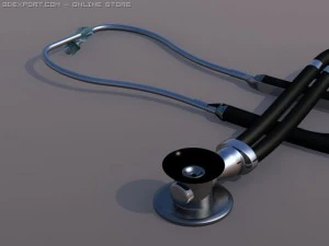 stethoscope 3D Model