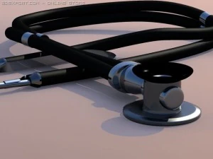 stethoscope 3D Model