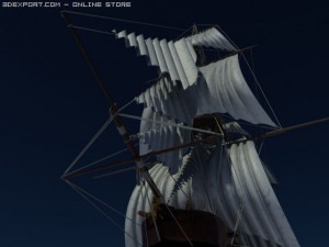granado tallship 3D Модель