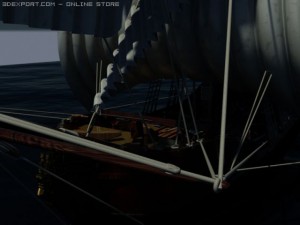 granado tallship Modelo 3D